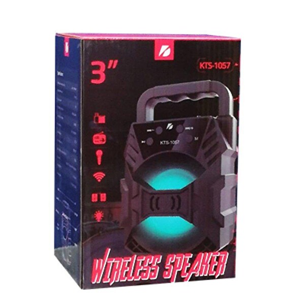 Torima KTS-1057 Işıklı Siyah Bluetooth Hoparlör