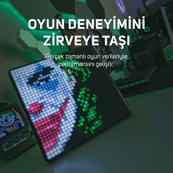 Divoom Ditoo Pro Siyah Bluetooth Hoparlör ve Pixoo Max Led Ekran Seti