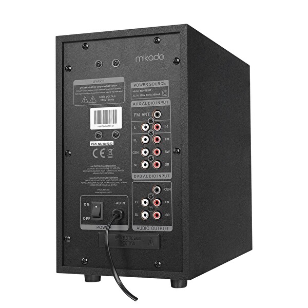 Mikado MD-581BT 5+1 Multimedia Bluetooth Hoparlör
