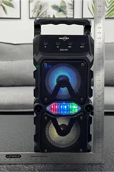 Torima GTS-1571 Mikrofonlu Siyah Bluetooth Hoparlör