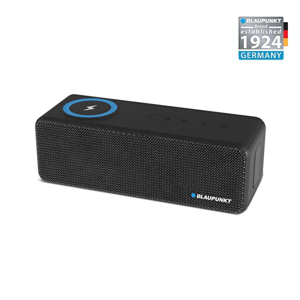 Blaupunkt LS250 Kablosuz Şarj Standlı Siyah Bluetooth Hoparlör Ses Bombası