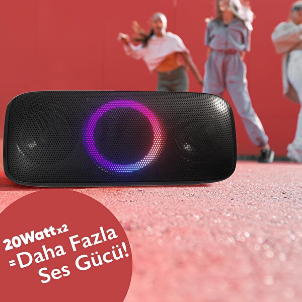 Blaupunkt LS280 Bluetooth Su Geçirmez Siyah Hoparlör Ses Bombası