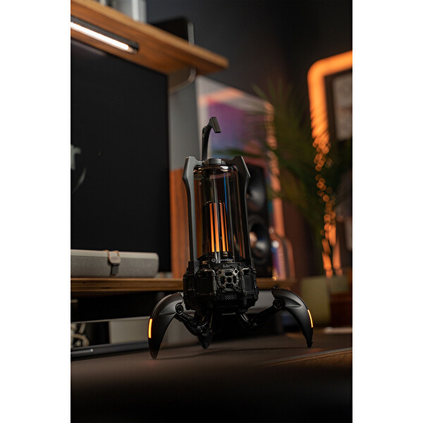 GravaStar Süpernova Sarı Özel Seri Led Işıklı 25W Bluetooth Hoparlör