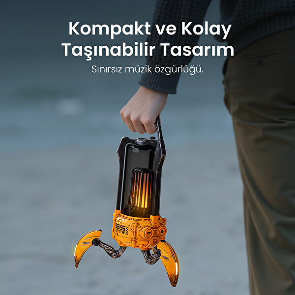 GravaStar Süpernova Sarı Özel Seri 25W Bluetooth Hoparlör