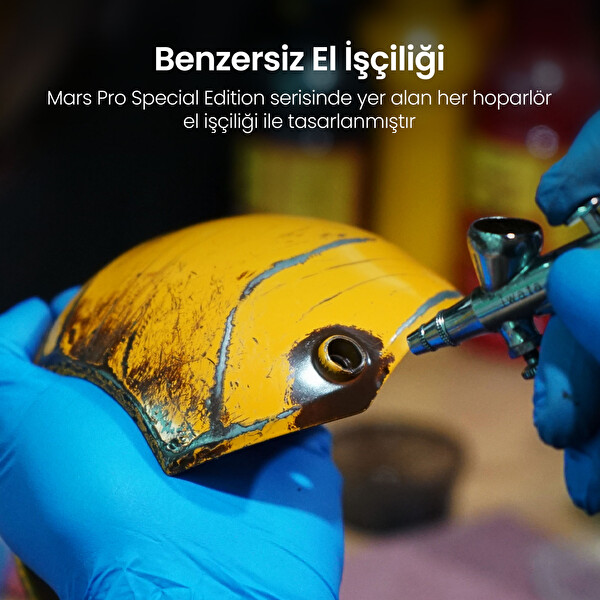 GravaStar Mars Pro Sarı Özel Seri 20W Bluetooth Hoparlör