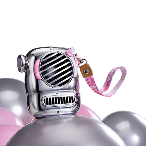 Divoom Spark Pop Pembe Bluetooth Hoparlör