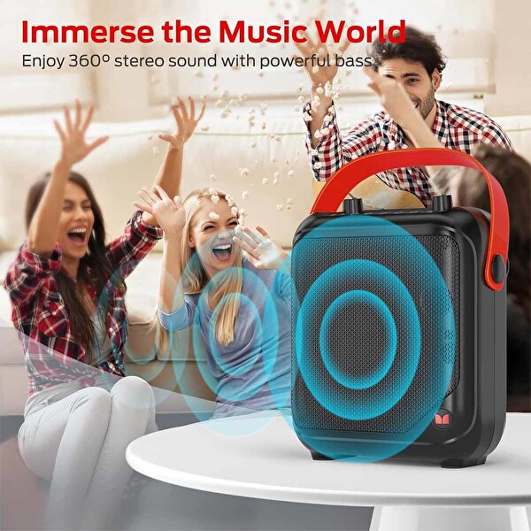 Monster Audio Taşınabilir Fm Radyolu Bluetooth Hoparlör 40W