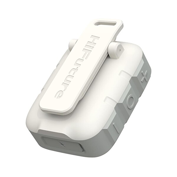 HiFuture Pocket S Su Geçirmez Kablosuz Hoparlör 5W TWS IPX7 Taşınabilir Bluetooth Hoparlör Bej