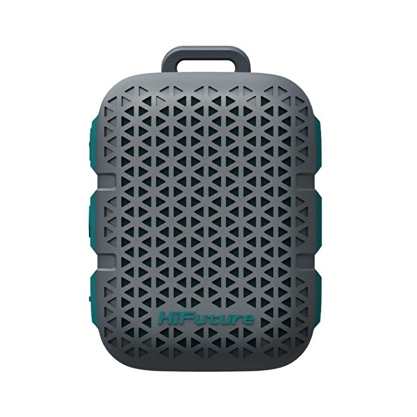 HiFuture Pocket S Su Geçirmez Kablosuz Hoparlör 5W TWS IPX7 Taşınabilir Bluetooth Hoparlör Gri