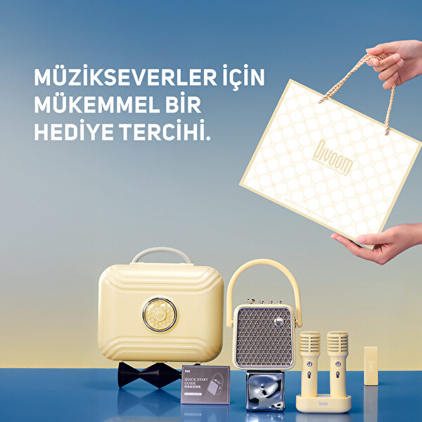 Divoom SongBird-SE Siyah Çift Mikrofonlu 18W Bluetooth Hoparlör