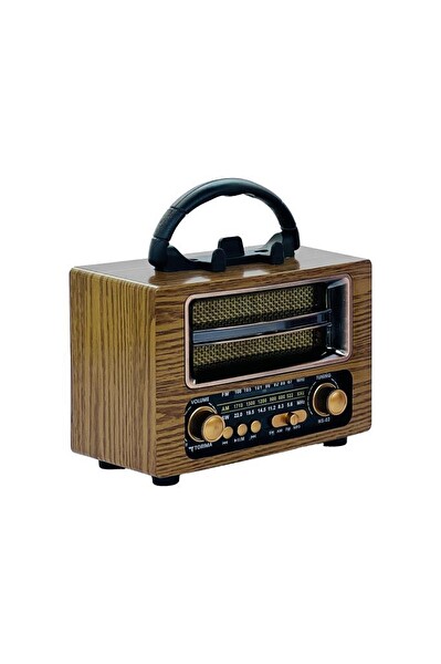 Torima NS-02 Gold Nostaljik Radyo Bluetooth Hoparlör