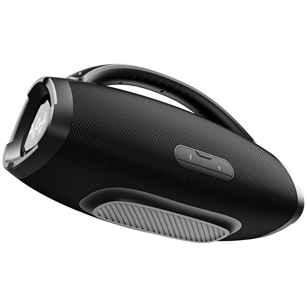 W-King X20 Bluetooth Hoparlör 300W Boombox 24S Dinleme IPX7 Kablosuz Stereo TWS Ses Bombası Siyah