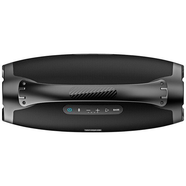W-King X20 Bluetooth Hoparlör 300W Boombox 24S Dinleme IPX7 Kablosuz Stereo TWS Ses Bombası Siyah
