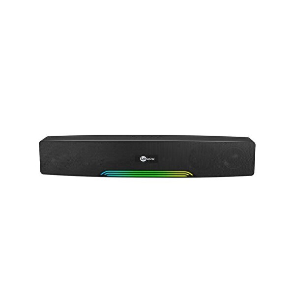 Lecoo DS109 Bluetooth Soundbar Taşınabilir Hoparlör 10W AUX TF Kart USB Siyah
