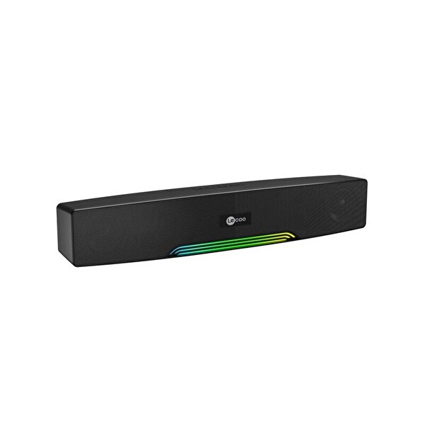 Lecoo DS109 Bluetooth Soundbar Taşınabilir Hoparlör 10W AUX TF Kart USB Siyah