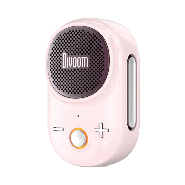 Divoom Itour-S IP67 Mini Bluetooth Hoparlör Güçlü Bas Taşınabilir Ses Bombası-Pembe