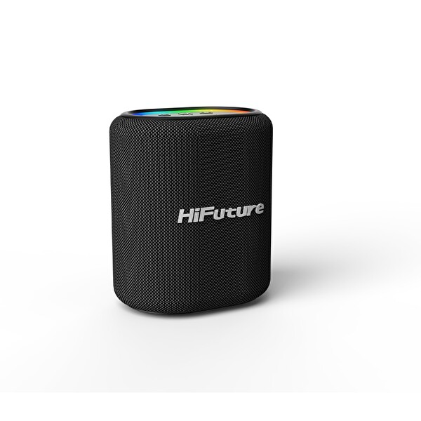 HiFuture Vocalist 100 Kablosuz Bluetooth 25W RGB Mikrofonlu TWS Taşınabilir Karaoke Sistemi Hoparlör - Siyah