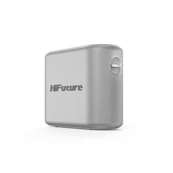 HiFuture Vocalist 200 Bluetooth 100W RGB Aydınlatmalı Taşınabilir Karaoke Sistemi Hoparlör Mikrofonlu Kablosuz - Gümüş