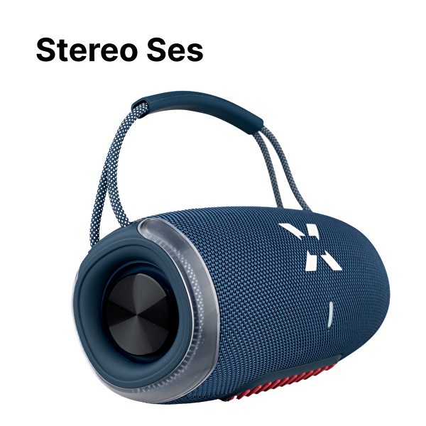 Xenon Smart Kablosuz Bluetooth Hoparlör RGB Işıklı 20W TWS Ses Bombası X6701