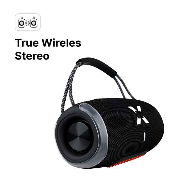 Xenon Smart Kablosuz Bluetooth Hoparlör RGB Işıklı 20W TWS Ses Bombası X6701