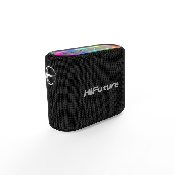 HiFuture Vocalist 200 Bluetooth 100W RGB Aydınlatmalı Taşınabilir Karaoke Sistemi Hoparlör Mikrofonlu Kablosuz Siyah