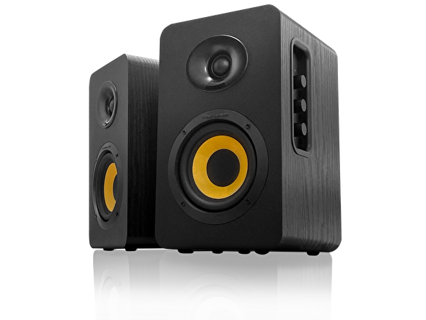 Thonet & Vander Vertrag Gen2 80W RMS 2.0 Bluetooh 5.0 RCA Optik Siyah Bluetooth Hoparlör
