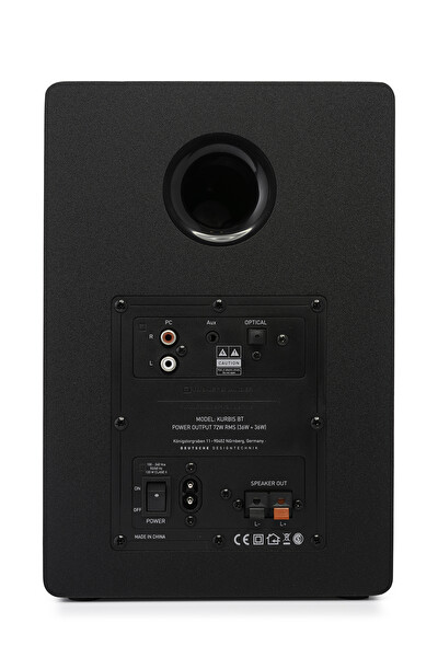 Thonet & Vander Kurbis 72W RMS 2.0 Sinema Bluetooh 5.0 RCA Optik Uzaktan Kumanda Ahşap Renk Bluetooth Hoparlör