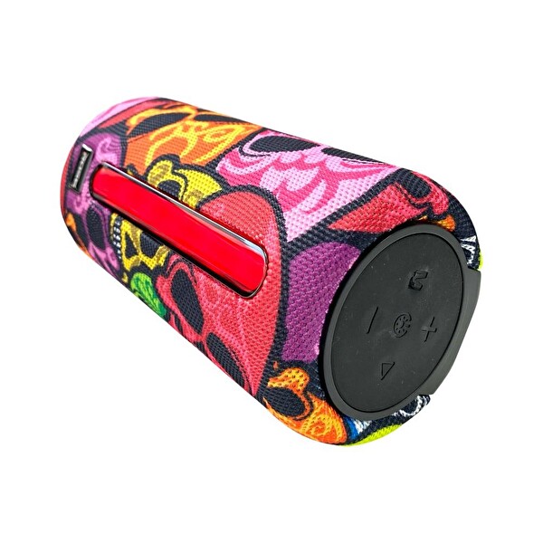 Rose SP-405 RGB Işıklı Taşınabilir Şarjlı Bluetooth Hoparlör