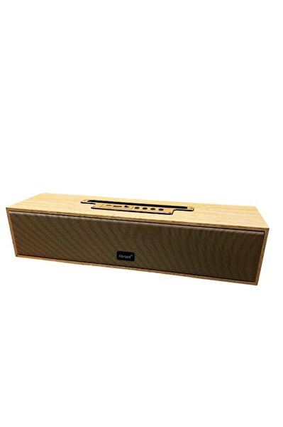 Torima KTS-1738 Ahşap Telefon Standlı Derin Bas USB TF Kart Girişli Taşınabilir Şarjlı Bluetooth Hoparlör