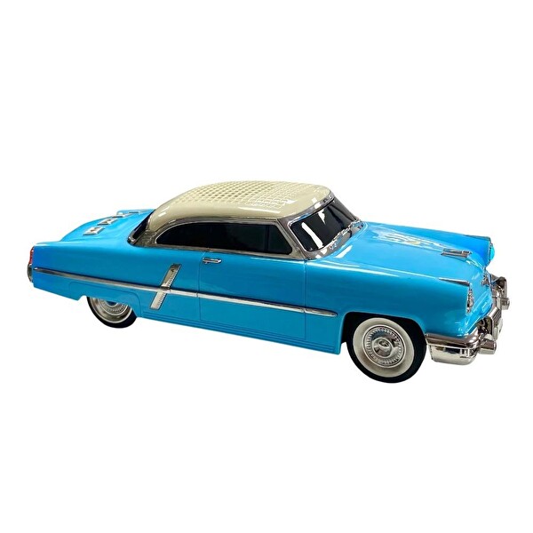 Rose WS-1957 Araba Görünümlü Taşınabilir Şarjlı Bluetooth Hoparlör - Mavi