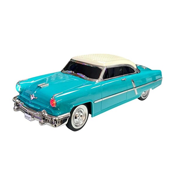 Rose WS-1957 Araba Görünümlü Taşınabilir Şarjlı Bluetooth Hoparlör - Turkuaz