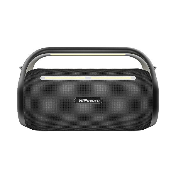 HiFuture MusicBox 100 70W Çift Mikrofon Bluetooth 5.0 Kablosuz Karaoke Hoparlör Siyah