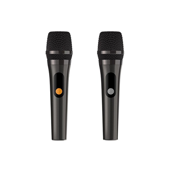 HiFuture MusicBox 100 70W Çift Mikrofon Bluetooth 5.0 Kablosuz Karaoke Hoparlör Siyah