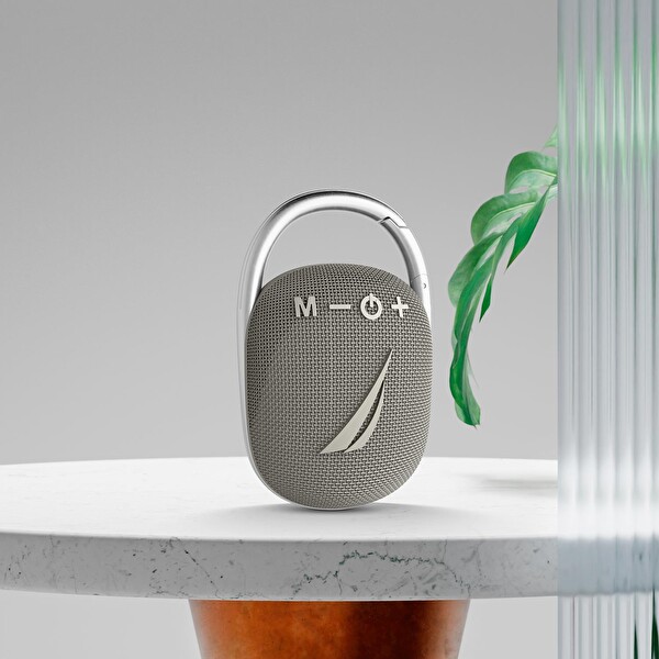 Nautica S30 Taşınabilir Şarjlı Kablosuz Bluetooth Speaker Hoparlör Gri