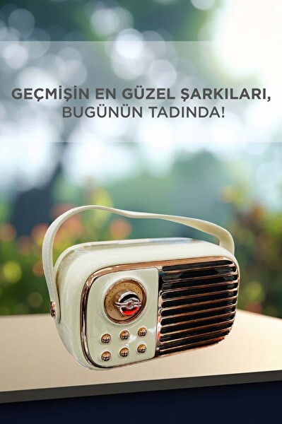 Torima BTS-1956 Bej Bluetooth 10W Bass Ses RGB Işık Efektli TWS USB TF Kart Mikrofonlu Hoparlör