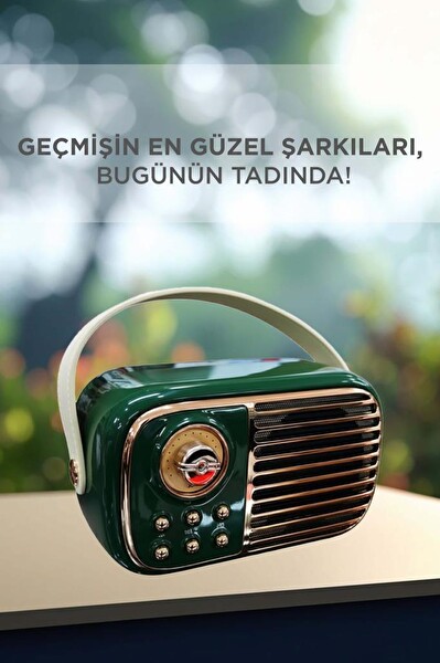 Torima BTS-1956 Yeşil Bluetooth 10W Bass Ses RGB Işık Efektli TWS USB TF Kart Mikrofonlu Hoparlör