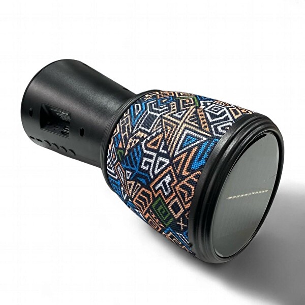 Rose SP-601 El Fenerli Taşınabilir Solar Şarjlı Bluetooth FM Radyo Desenli Hoparlör