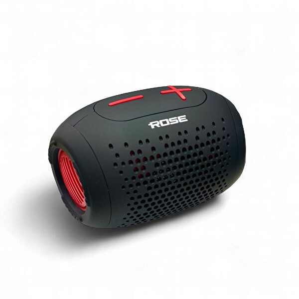 Rose SP-504 Taşınabilir Şarjlı Bluetooth Hoparlör - Siyah