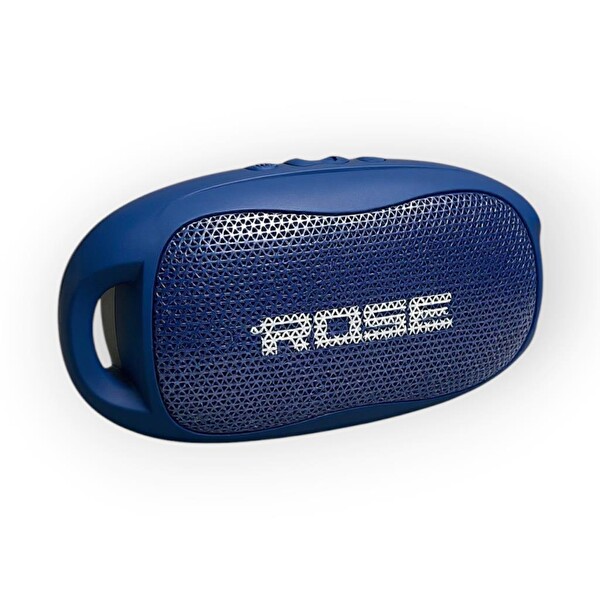 Rose SP-501 Taşınabilir Şarjlı Bluetooth Hoparlör - Lacivert