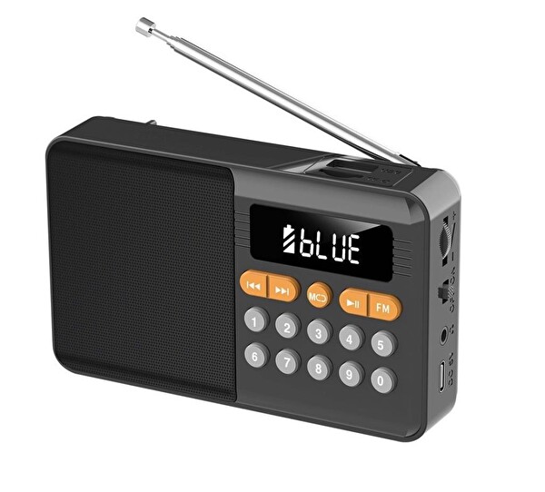 Rose SP-604 Şarjlı Bluetooth Wirelles FM Radyo Hoparlör