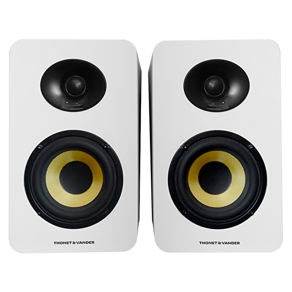 Thonet & Vander HK096-03274 Vertrag Gen 2 Bluetooth 5.0 RCA 80W Beyaz Renk 2.0 RMS Hoparlör