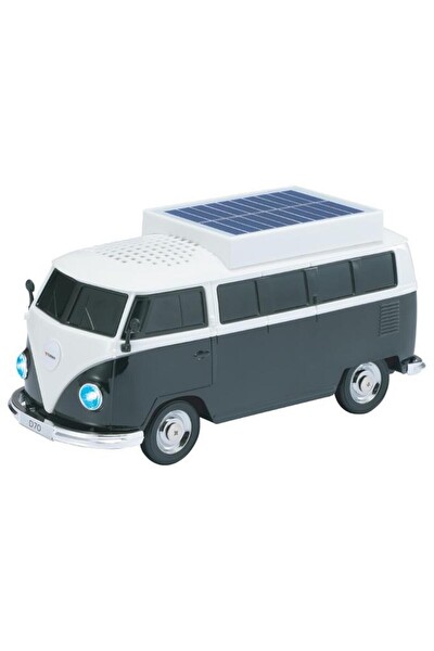 Başkenttekno D70 Retro Araba Vosvos Tasarımlı Solar Şarjlı Speaker Bluetooth Hoparlör - Siyah