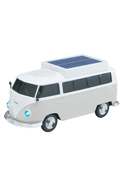 Başkenttekno D70 Retro Araba Vosvos Tasarımlı Solar Şarjlı Speaker Bluetooth Hoparlör - Siyah