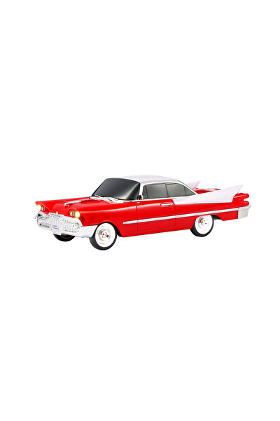 Başkenttekno WS1965 Yeni Dodge 59 Klasik Araba TWS - FM - SD - USB Destekli Kablosuz Bluetooth Hoparlör 10 W - Kırmızı