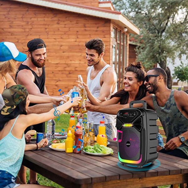 Concord ABS-8105 FM Radyo USB Mikrofonlu Kumandalı 8