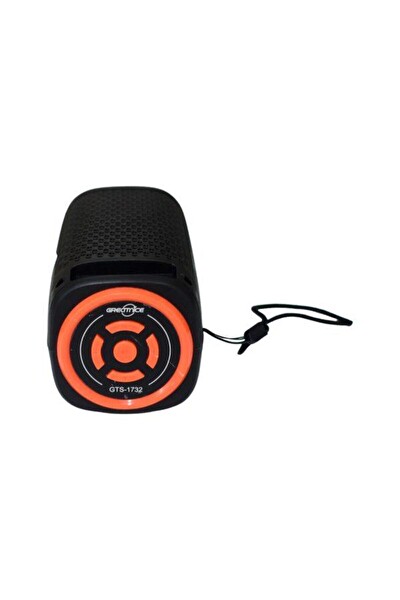Başkenttekno GTS-1732 RGB Ledli Bluetooth Hoparlör USB-TF-FM Radyo Bluetooth Hoparlör