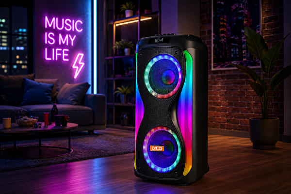 Pell 208F 120W Şarj Edilebilir Taşınabilir Bluetooth Hoparlör