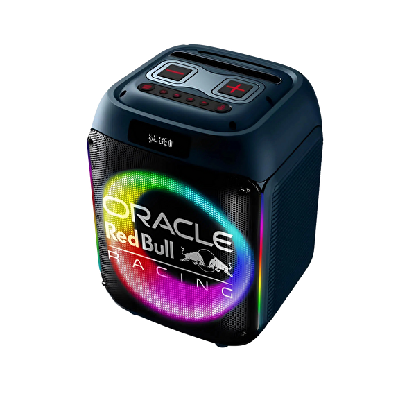 Redbull Racing Boombox 40W Rgb Işıklı Bluetooth Hoparlör Lisanslı Ürün