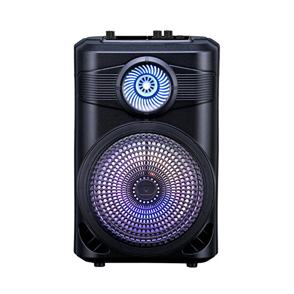 Başkenttekno GD-904 Dijital LED Göstergeli FM Radyolu Mikrofonlu RGB TWS 8