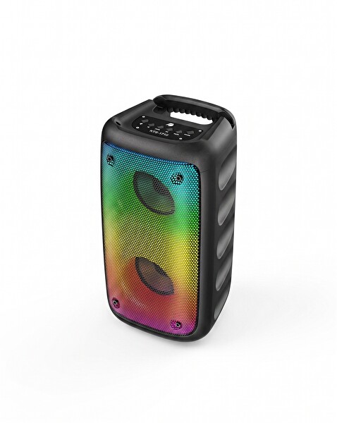 Başkenttekno KTS-1710 RGB 20W Işıklı Taşınabilir Bluetooth Hoparlör